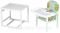Стульчик- трансформер Babyroom Пони-240 белый пластиковая столешница  зеленый (мишки и пчелки)