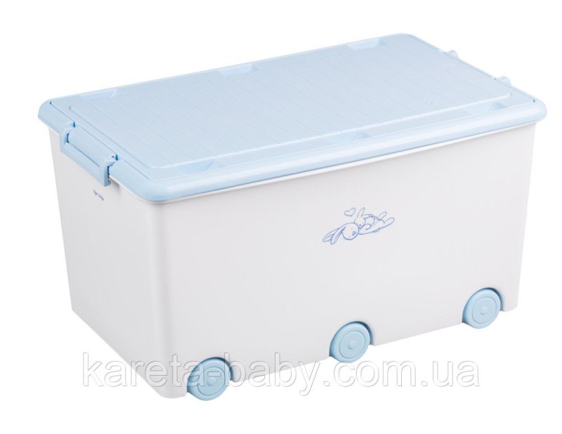 Ящик для игрушек Tega Little Bunnies KR-010 103 white