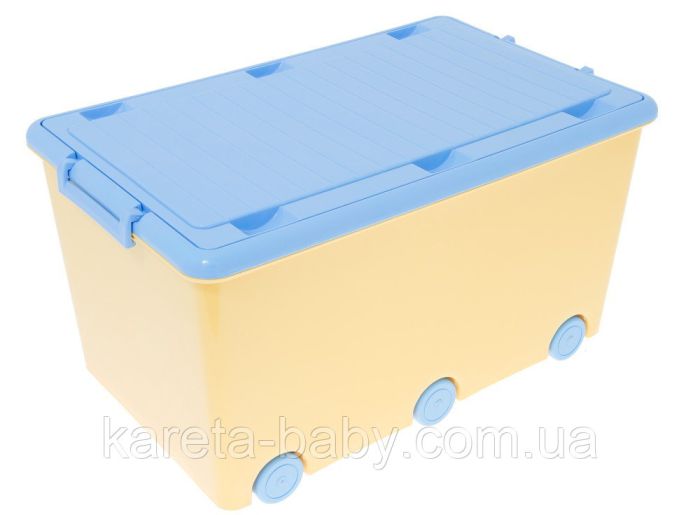 Ящик для игрушек Tega Hamster IK-008 124 yellow