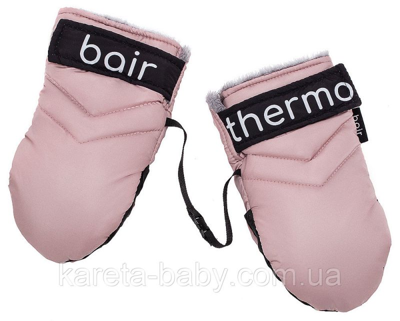 Рукавицы Bair Thermo Mittens  розовый пудра