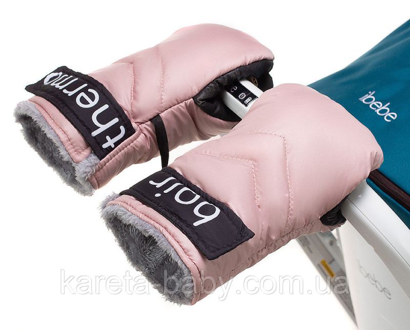Рукавицы Bair Thermo Mittens  розовый пудра