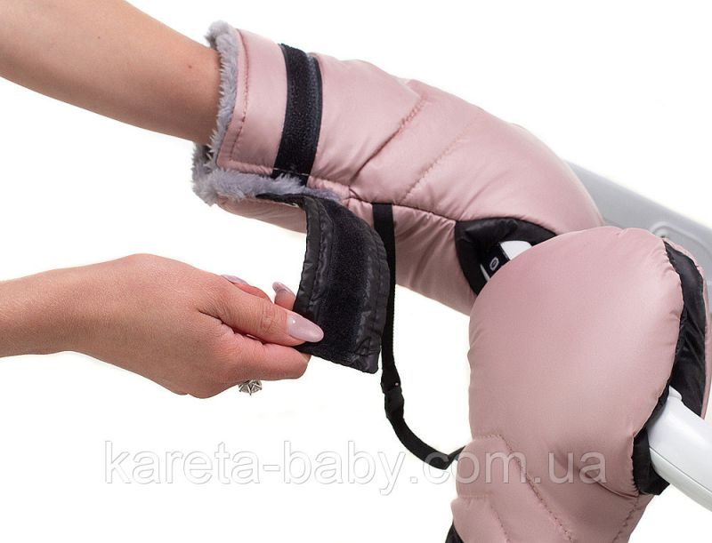 Рукавицы Bair Thermo Mittens  розовый пудра