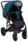 Коляска 2 в 1 Bair Bonita шкіра 100% B-15 морська хвиля