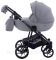 Коляска 2 в 1 Adamex Hybryd Plus BR204 светло-серый - серая кожа (выдавленная точка)