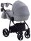 Коляска 2 в 1 Adamex Hybryd Plus BR204 светло-серый - серая кожа (выдавленная точка)