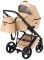 Коляска 2 в 1 Bair Leo шкіра 100% GN-44 бежевий Коляска 2 в 1 Bair Leo шкіра 100% GN-44 бежевий