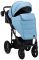 Коляска 2 в 1 Bair Play BP-7/69 голубой-черный