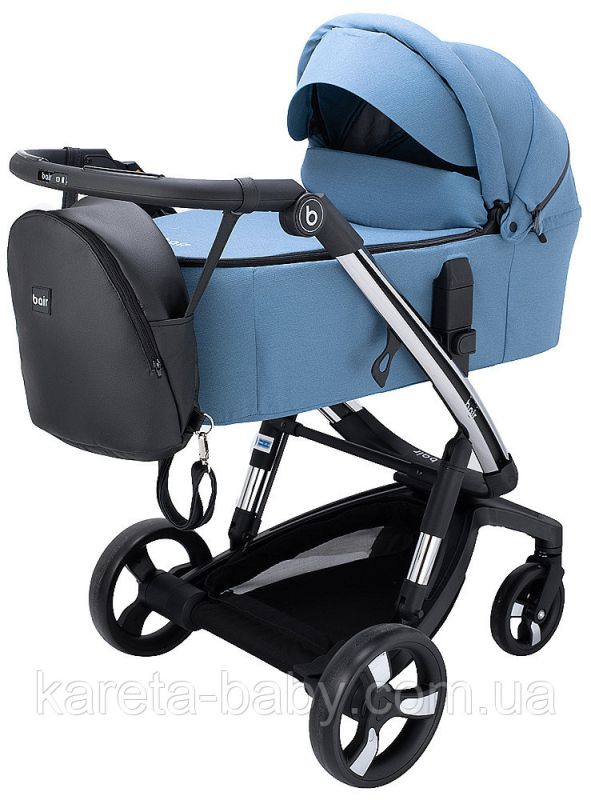Коляска 2 в 1 Bair Electra B-touch system BE-03 blue (голубой)