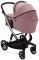 Коляска 2 в 1 Bair Electra B-touch system BE-04 dark pink (рожевий)