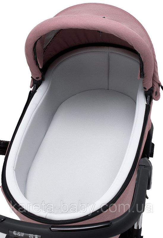 Коляска 2 в 1 Bair Electra B-touch system BE-04 dark pink (рожевий)