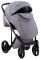 Коляска 2 в 1 Adamex Lucianо CR227 сірий льон - сіра шкіра (видавлена крапка)
