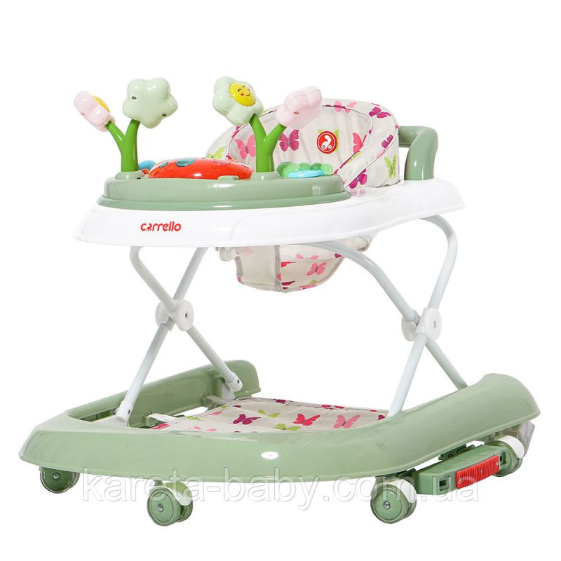 Ходунки 3 в 1 CARRELLO Fiore CRL-9606 Green