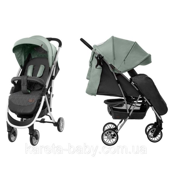 Коляска прогулянкова CARRELLO Gloria CRL-8506/1 Olive Green + дощовик M Коляска прогулянкова CARRELLO Gloria CRL-8506/1 Olive Green + дощовик M