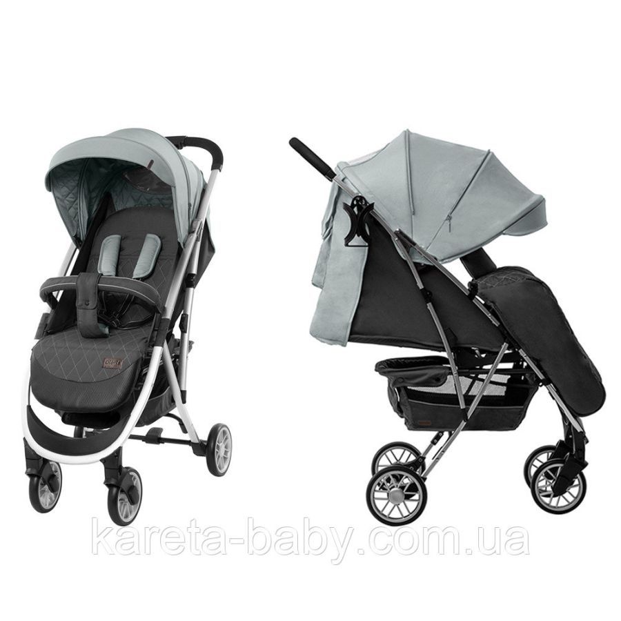 Коляска прогулочная CARRELLO Gloria CRL-8506/1 Slate Blue +дождевик M