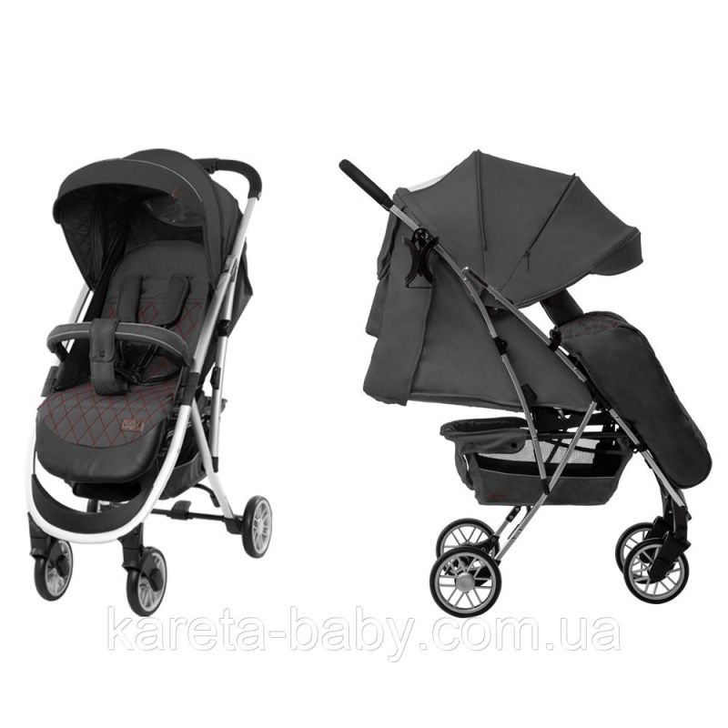 Коляска прогулочная CARRELLO Gloria CRL-8506/1 Iron Gray +дождевик M