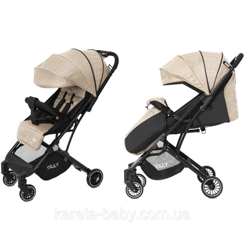 Прогулянкова коляска Tilly Bella T-163 Linen Beige + дощовик S/1/
