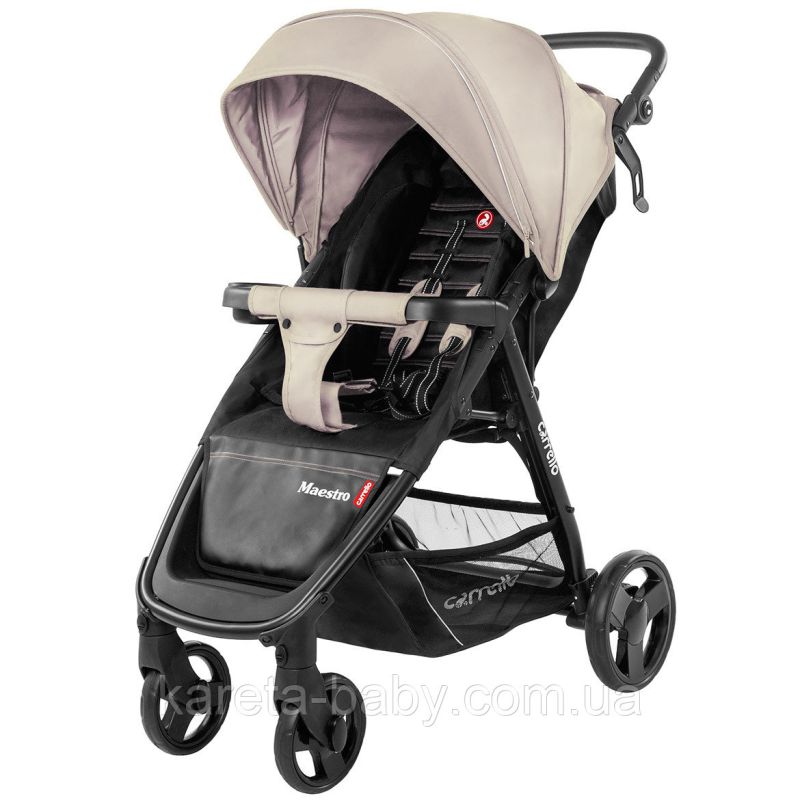 Коляска прогулянкова CARRELLO Maestro CRL-1414 Sand Beige + дощовик L