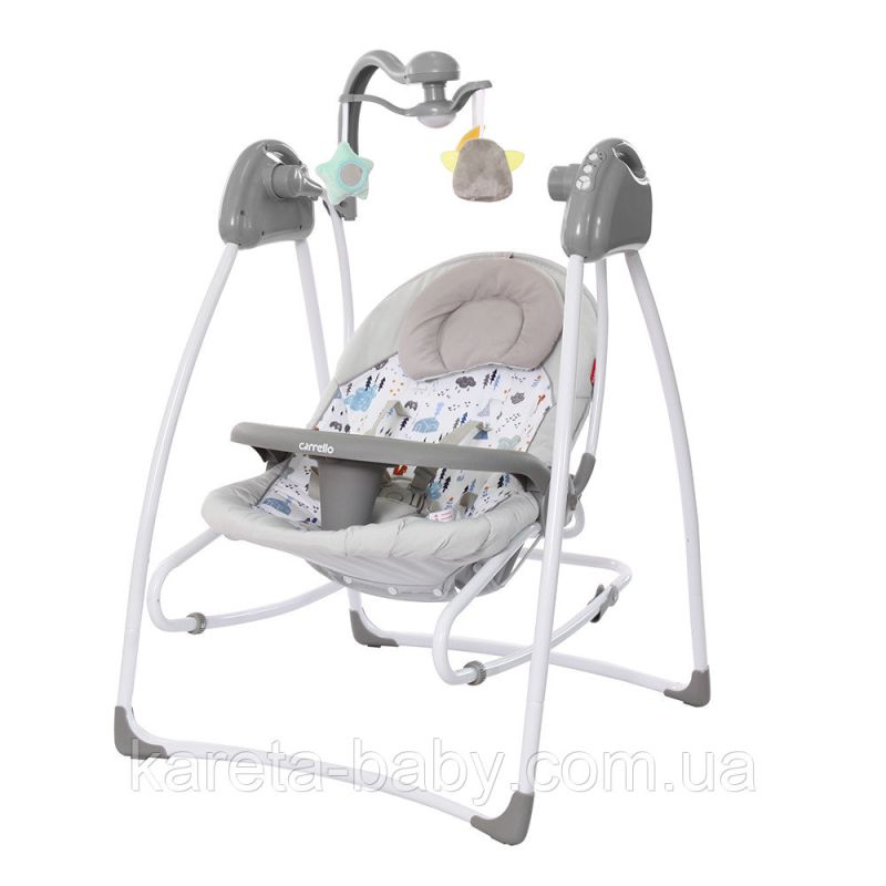 Кресло-качалка CARRELLO Grazia CRL-7502 Lovely Grey /1/ MOQ