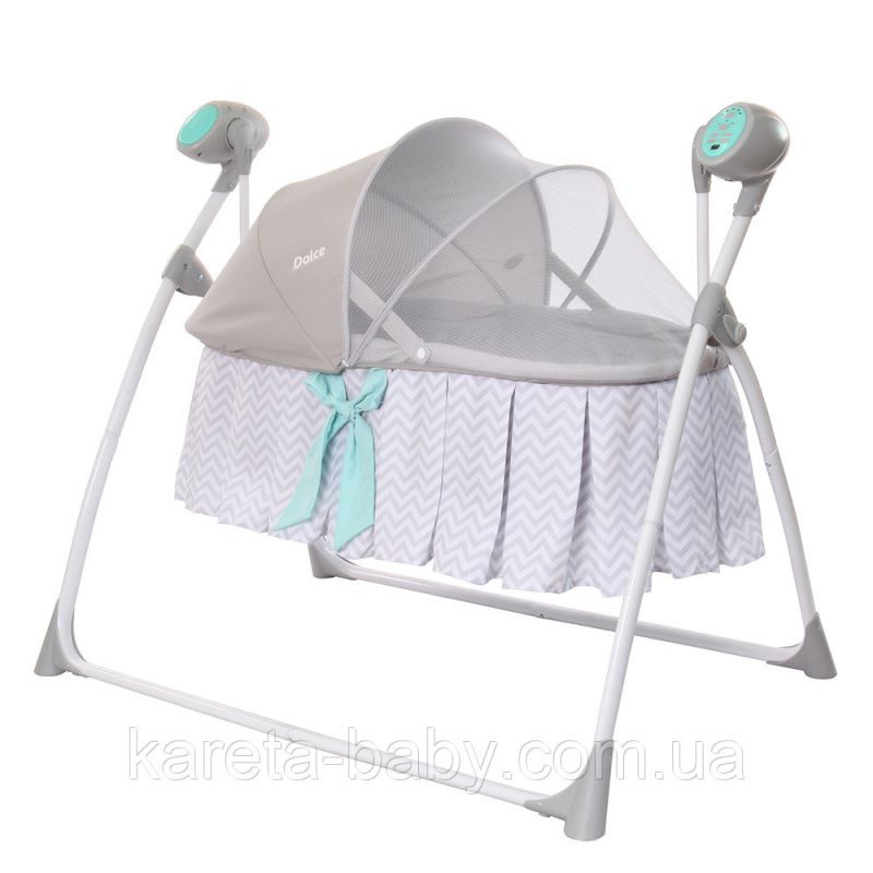 Люлька-качели CARRELLO Dolce CRL-7501 Line Grey /1/ MOQ