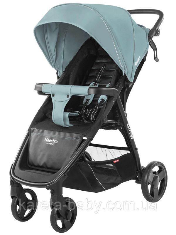 Коляска прогулочная CARRELLO Maestro CRL-1414 Pearl Green +дождевик L