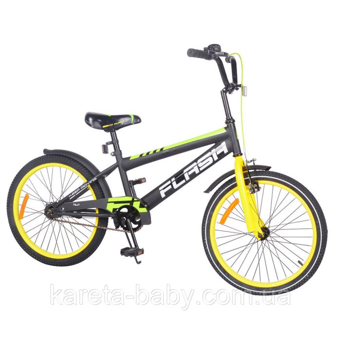 Велосипед FLASH 20" T-22047 yellow /1/