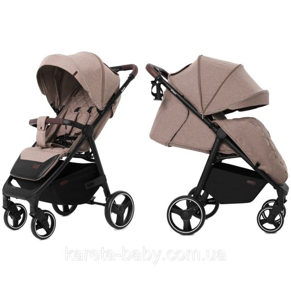 Прогулянкова коляска Carrello Bravo CRL-8512 Linen Beige + дощовик L
