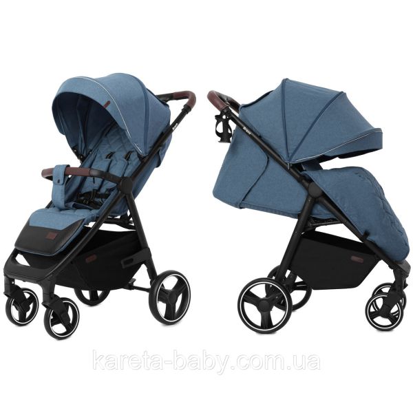 Прогулянкова коляска Carrello Bravo CRL-8512 Pacific Blue + дощовик L
