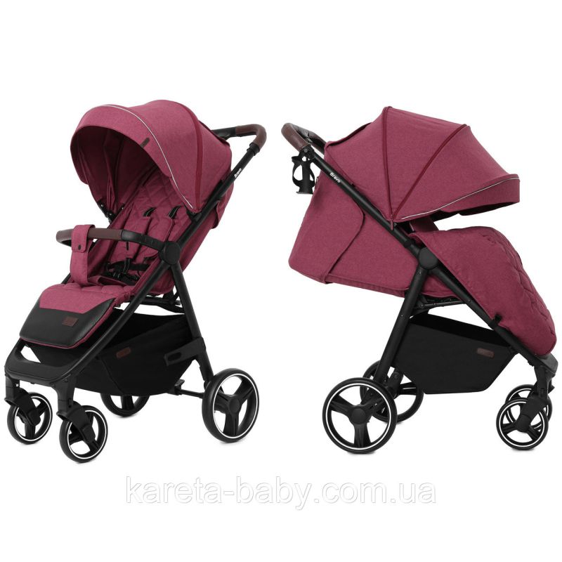 Прогулянкова коляска Carrello Bravo CRL-8512 Chili Red + дощовик L