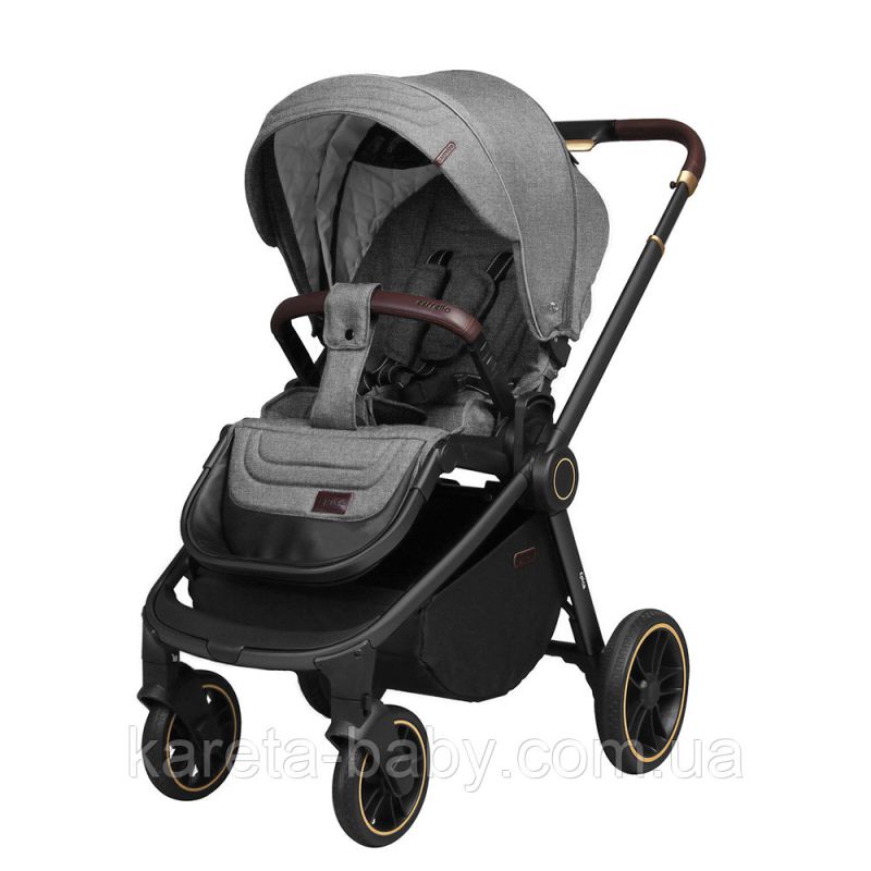Коляска прогулянкова CARRELLO Epica CRL-8509 Silver Grey + дощовик