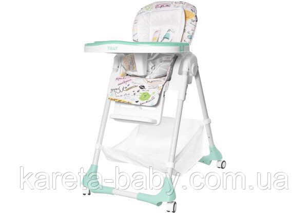 Стульчик для кормления BABY TILLY Bistro T-641/2 Menthol Стульчик для кормления BABY TILLY Bistro T-641/2 Menthol
