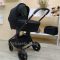 Коляска 2 в 1 CARRELLO Epica CRL-8510/1 Space Black +дождевик черная рама
