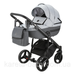 Коляска 2 в 1 Adamex Cortina CT-103 Серый