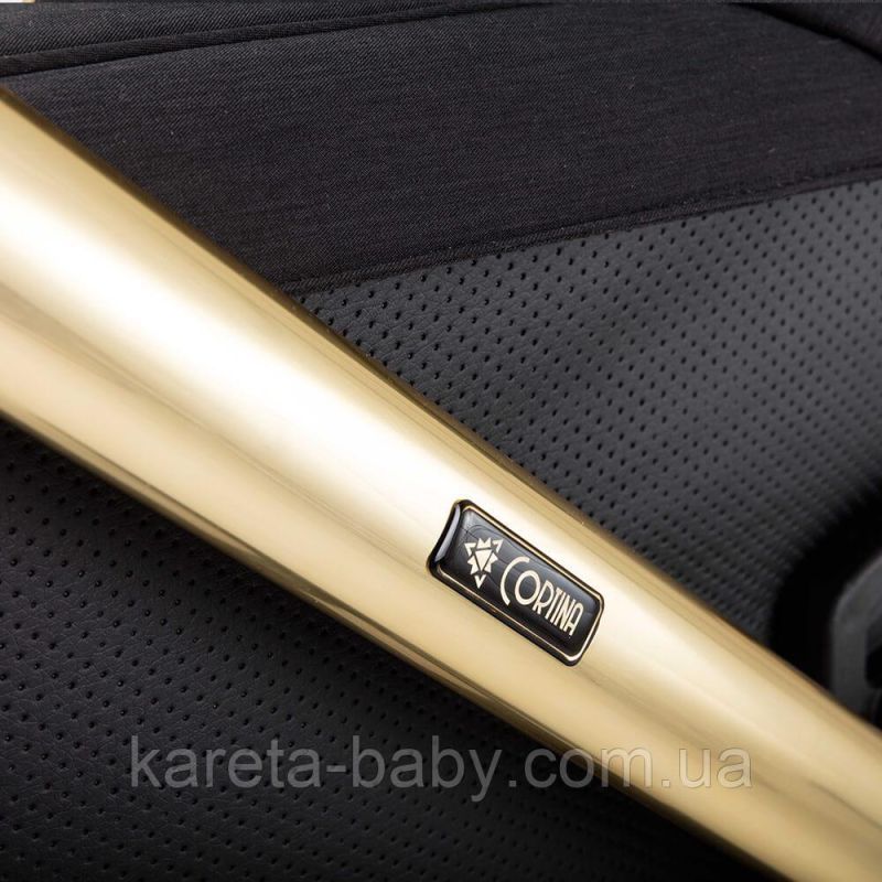 Коляска 2 в 1 Adamex Cortina CT-400 чорна
