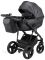 Коляска 2 в 1 Bair Play Plus BPL-112 черный (перламутр) - черный