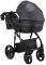 Коляска 2 в 1 Bair Play Plus BPL-112 черный (перламутр) - черный