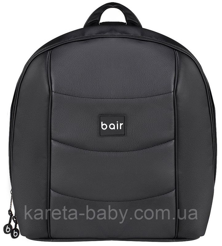 Коляска 2 в 1 Bair Play Plus BPL-112 черный (перламутр) - черный