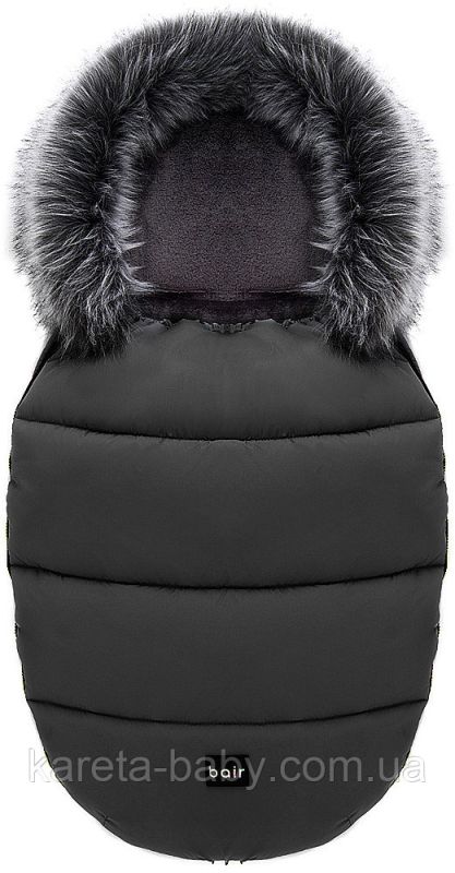 Зимовий конверт Bair Polar Plus чорний Зимовий конверт Bair Polar Plus чорний