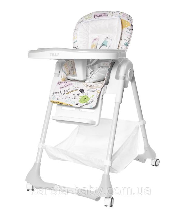 Стульчик для кормления BABY TILLY Bistro T-641/2 Grey Стульчик для кормления BABY TILLY Bistro T-641/2 Grey