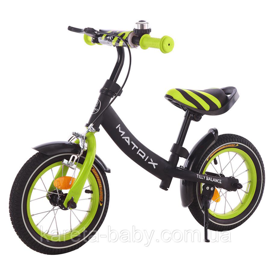 Беговел BALANCE TILLY 12" Matrix T-21259 Green /1/