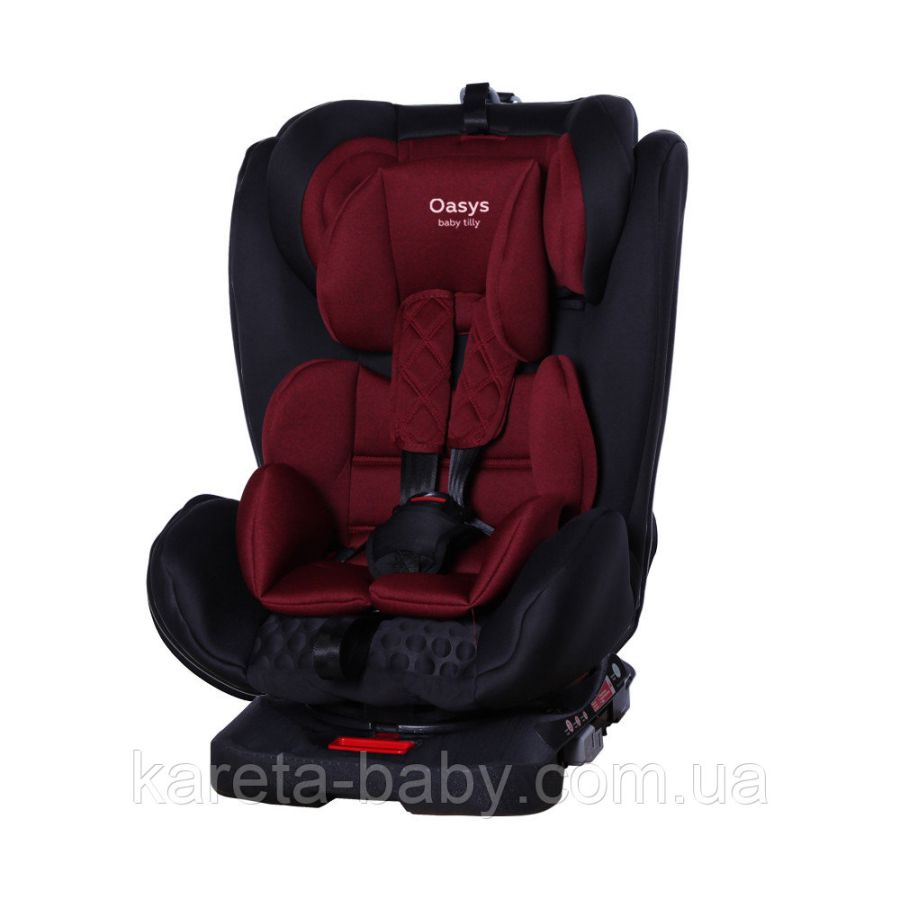 Автокресло TILLY Oasys T-551 Red 0+1+2+3 ISOFIX с поворотом /2/