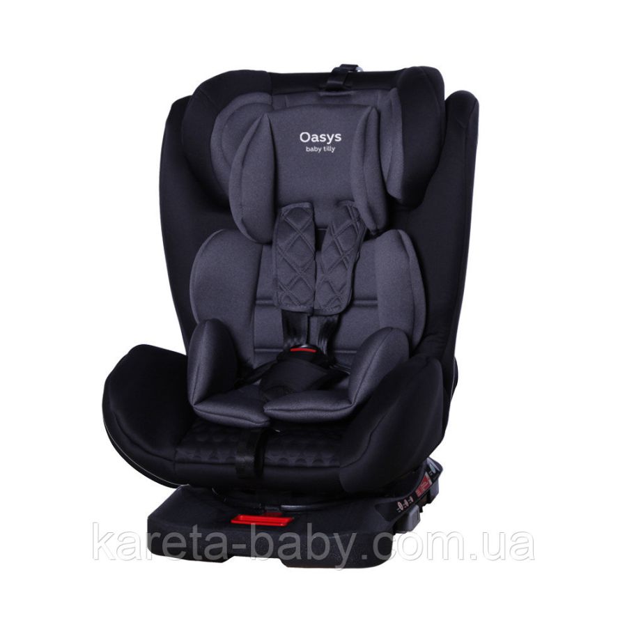 Автокресло TILLY Oasys T-551 Dark Grey 0+1+2+3 ISOFIX с поворотом /2/