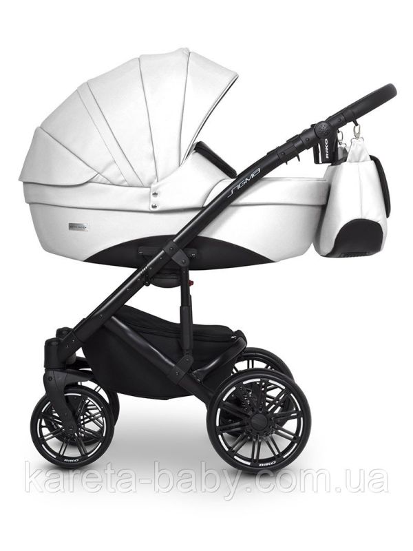 Коляска 2 в 1 Riko Sigma 08 White
