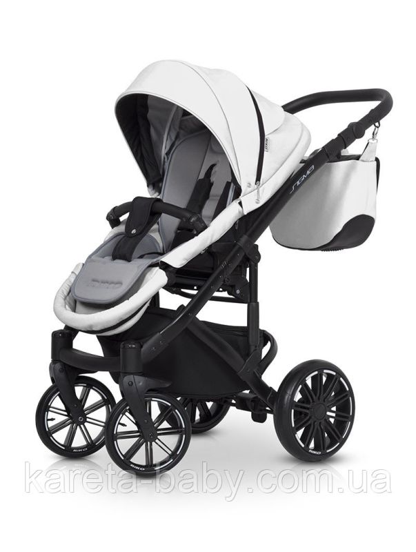 Коляска 2 в 1 Riko Sigma 08 White