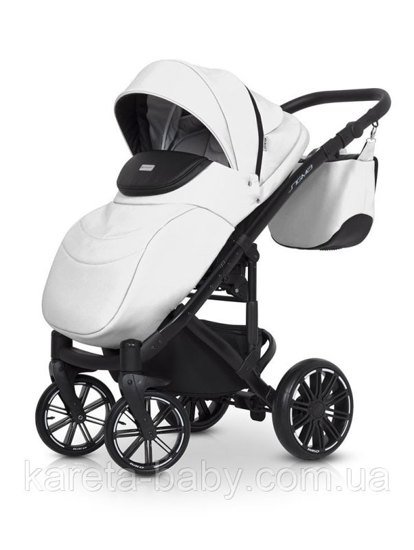Коляска 2 в 1 Riko Sigma 08 White