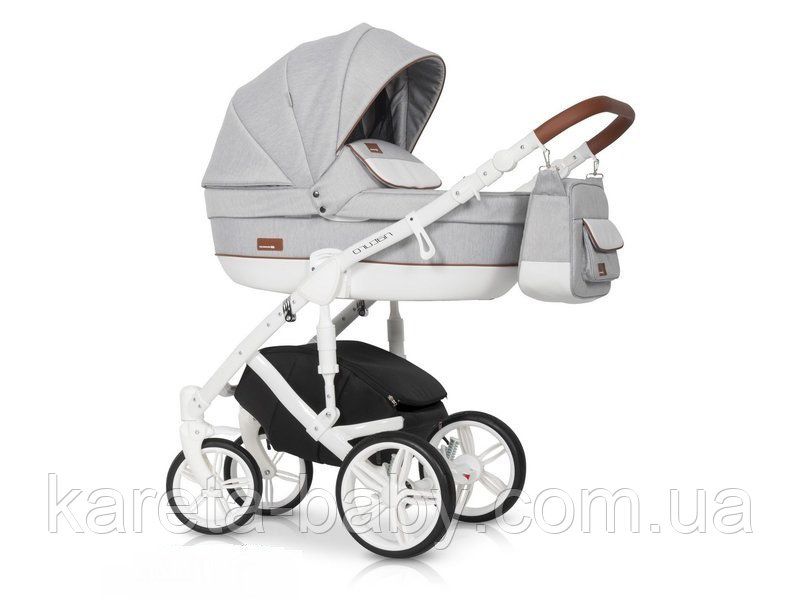Коляска 2 в 1 Riko Naturo 01 Grey Fox