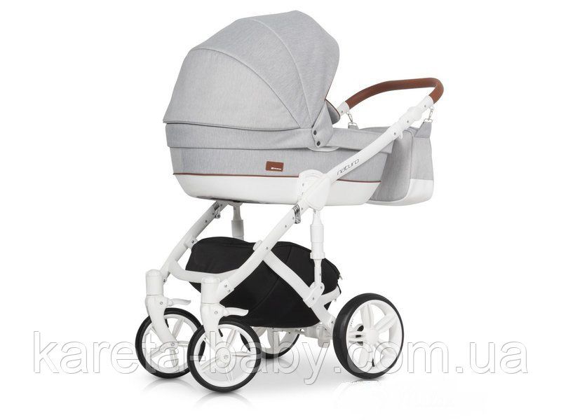 Коляска 2 в 1 Riko Naturo 01 Grey Fox