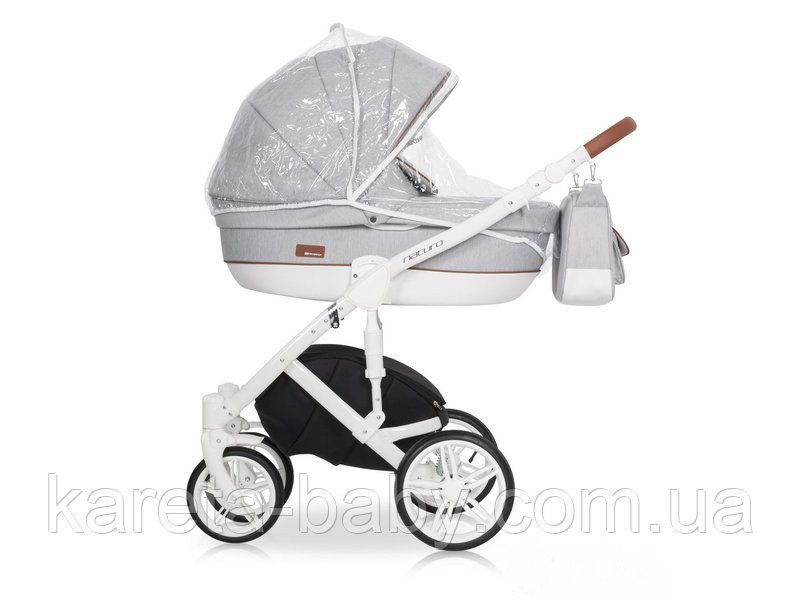 Коляска 2 в 1 Riko Naturo 01 Grey Fox