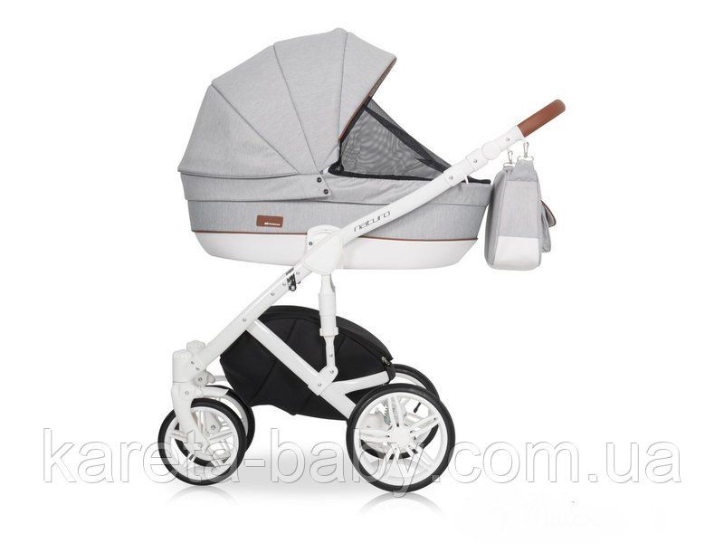 Коляска 2 в 1 Riko Naturo 01 Grey Fox
