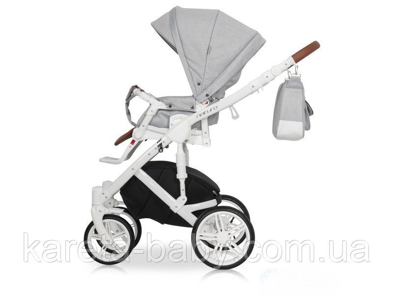 Коляска 2 в 1 Riko Naturo 01 Grey Fox