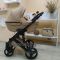 Коляска 2 в 1 Bair Leo кожа 100% GN-38 капучино